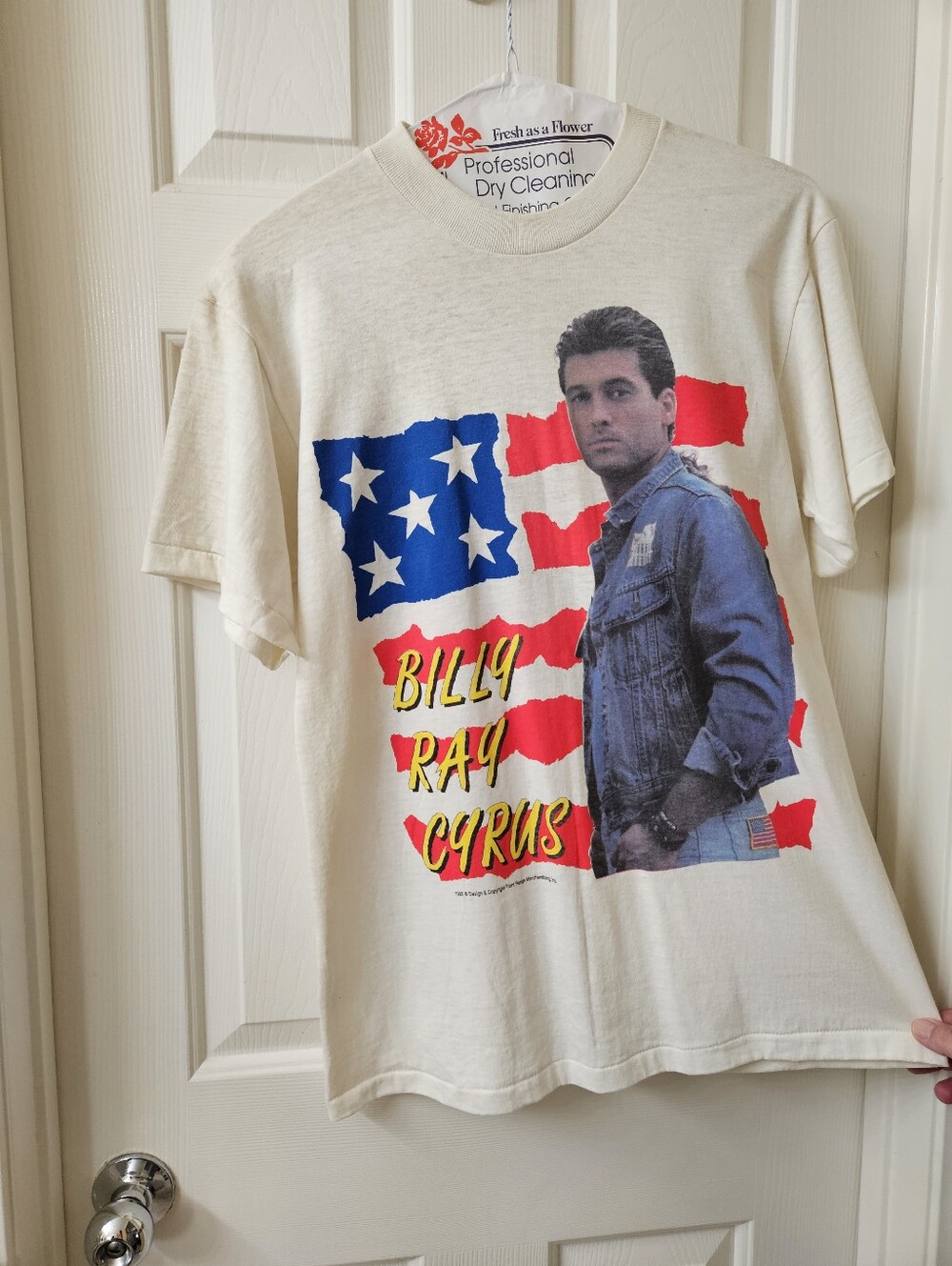 Billy Ray Cyrus Graphic Tee - 1992 Achy Breaky Heart Tour, Never Worn